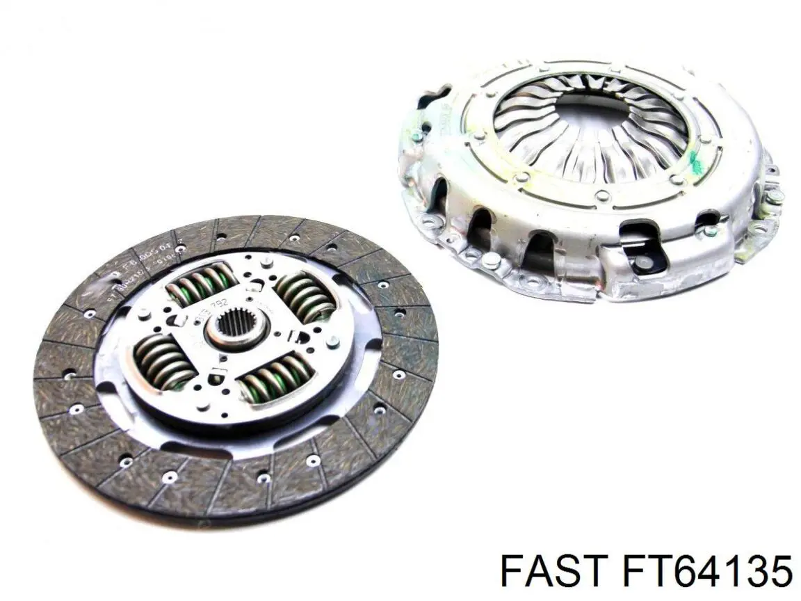 Комплект зчеплення (3 частини) Fast FT64135 ціна, від 128.20 USD