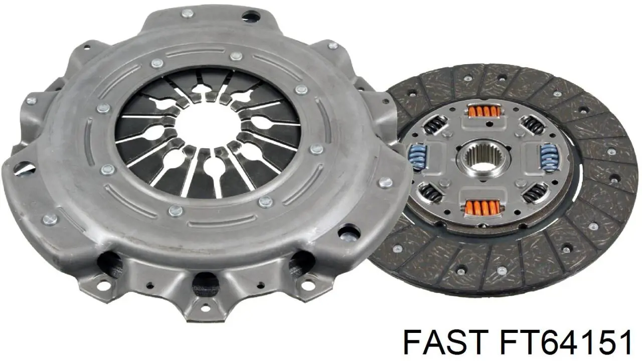 Комплект зчеплення (3 частини) Fast FT64151 ціна, від 33.13 USD
