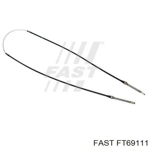 Трос ручного гальма задній, правий/лівий Fast FT69111 ціна, від 14.24 USD