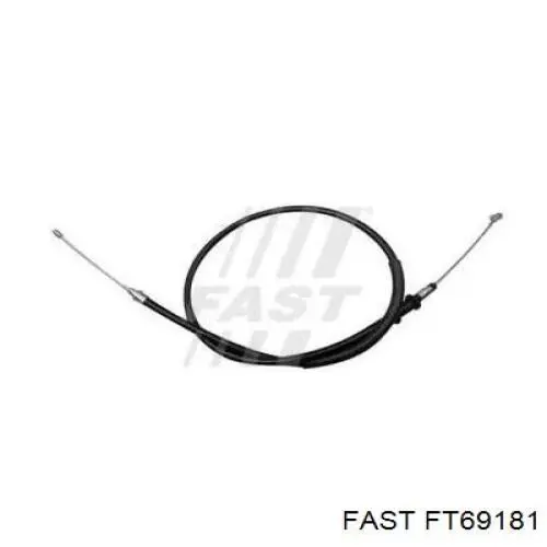 Трос ручного гальма задній, правий/лівий Fast FT69181 ціна, від 8.19 USD