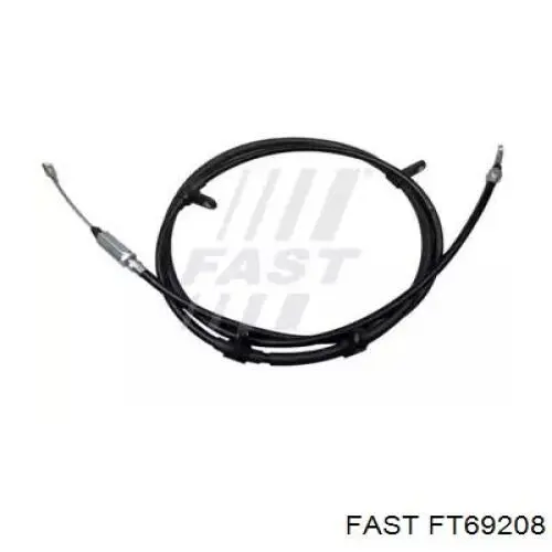 Трос стоянкового гальма передній Fast FT69208 ціна, від 21.09 USD