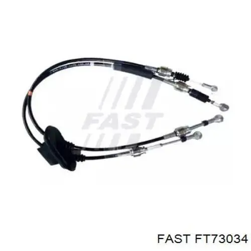 Трос перемикання передач, здвоєний Fast FT73034 ціна, від 53.15 USD