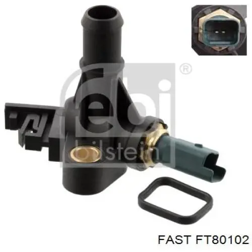 Термодатчик охолоджуючої рідини Fast FT80102 ціна, від 15.59 USD