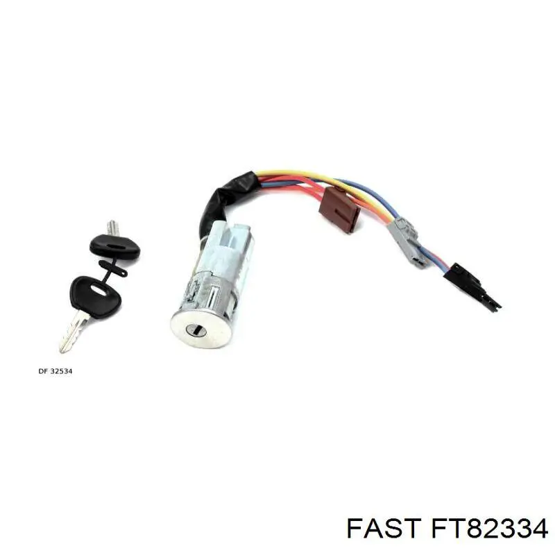 Замок запалювання Fast FT82334 ціна, від 18.34 USD