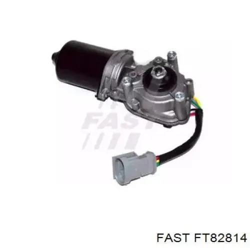 FT82814 Fast двигун склоочисника лобового скла (трапеції)