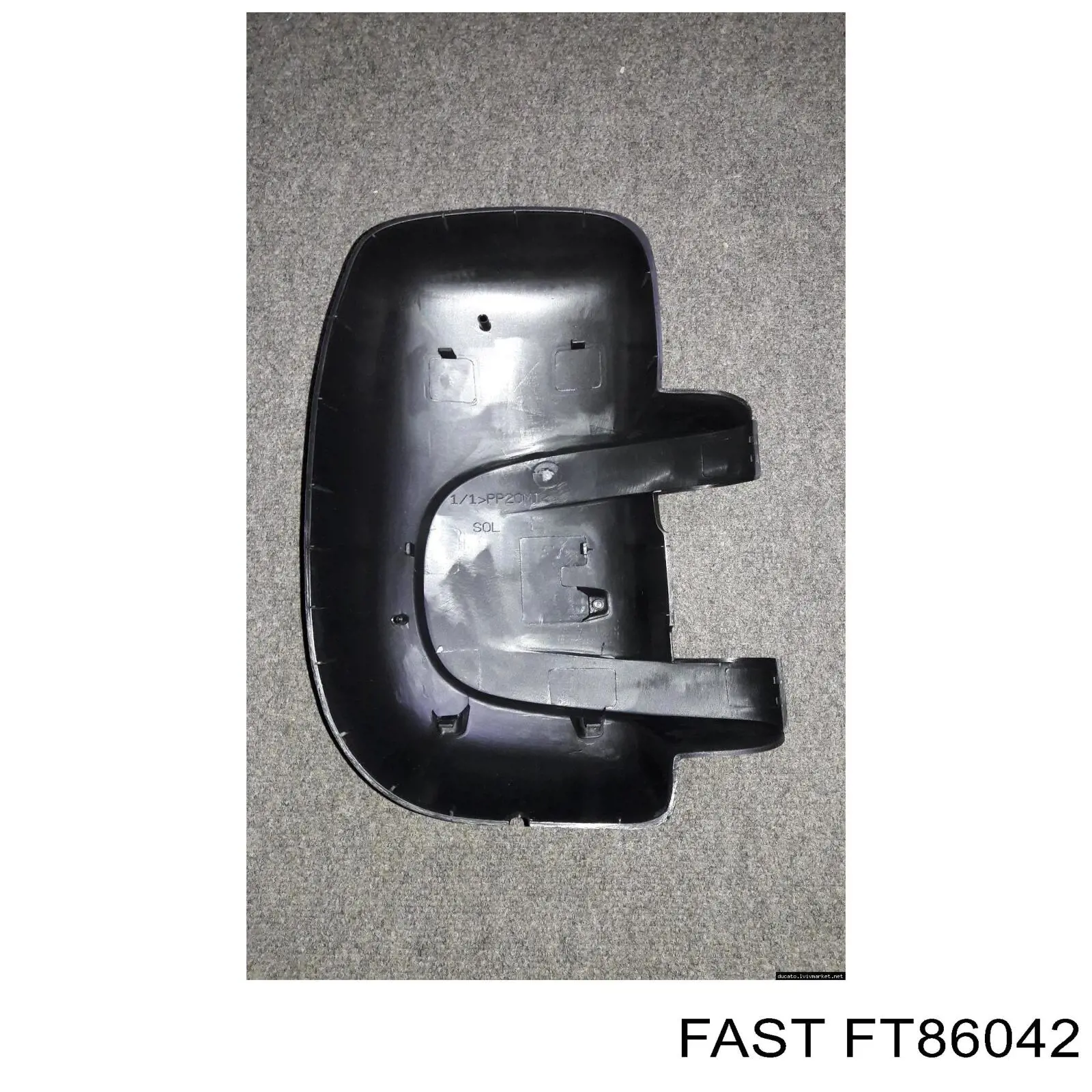 Накладка лівого бокового дзеркала Fast FT86042 ціна, від 11.17 USD