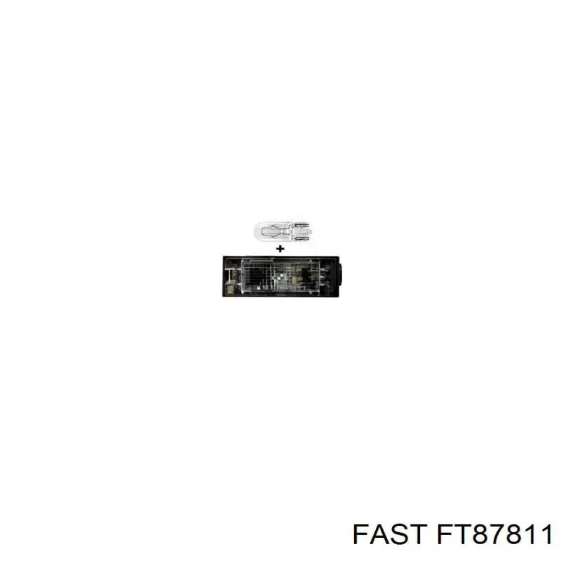 Ліхтар підсвічування заднього номерного знака Fast FT87811 ціна, від 7.09 USD