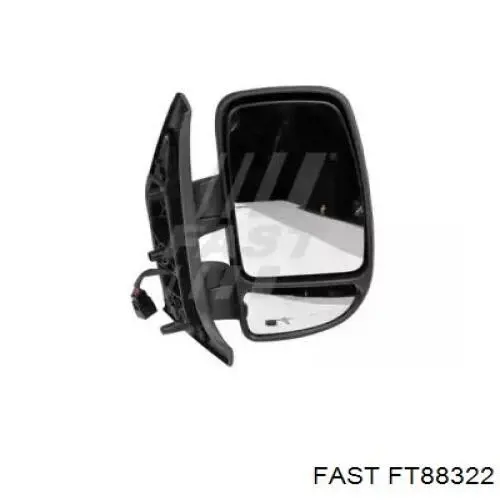Праве бічне дзеркало Fast FT88322 ціна, від 66.84 USD