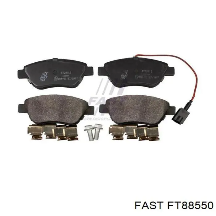 Дзеркальний елемент дзеркала заднього виду FT88550 Fast
