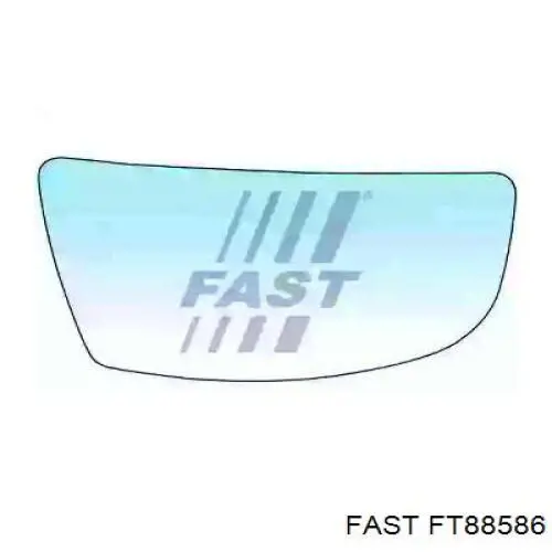Скло дзеркала заднього виду, правого Fast FT88586 ціна, від 10.00 USD