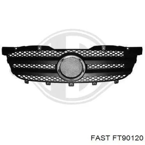 Купити Рамка радіатора Mercedes Sprinter II 3-t 906