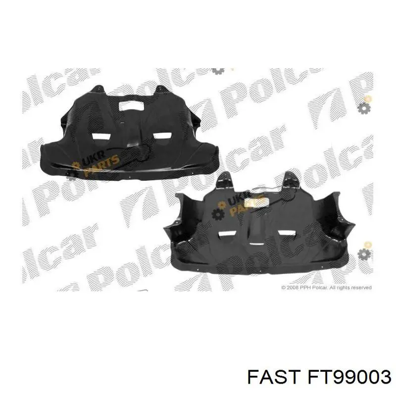 Захист моторного відсіку Fast FT99003 ціна, від 41.73 USD
