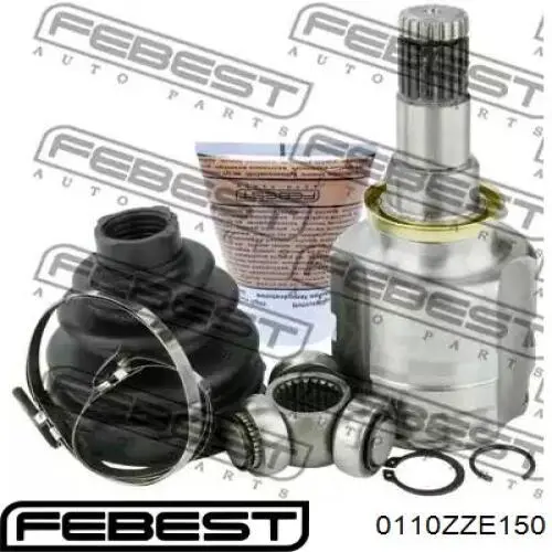 Граната колісна Febest 0110ZZE150 ціна, від 54.42 USD