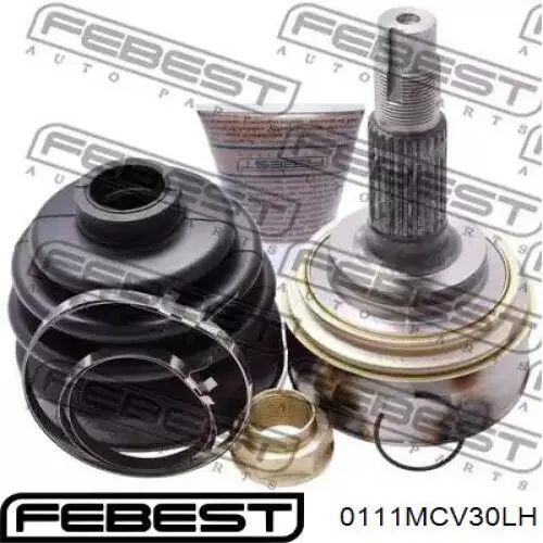 Купити 0111MCV30LH Febest Граната внутрішня, передня, ліва