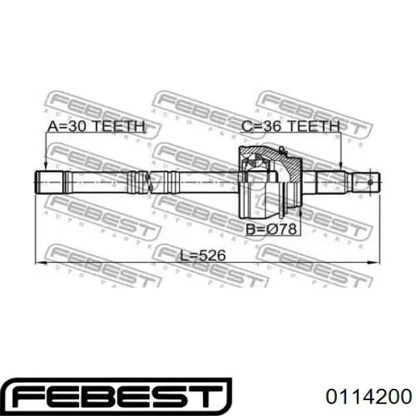 Купити 4346069115 Toyota Вісь передня в зборі