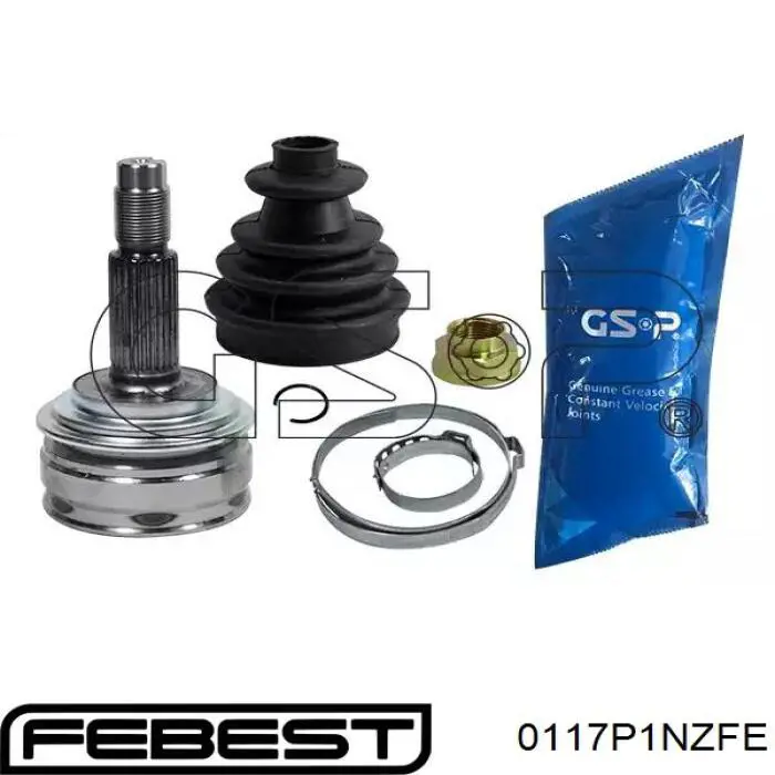 Пильник ШРУСа зовнішній 0117P1NZFE Febest