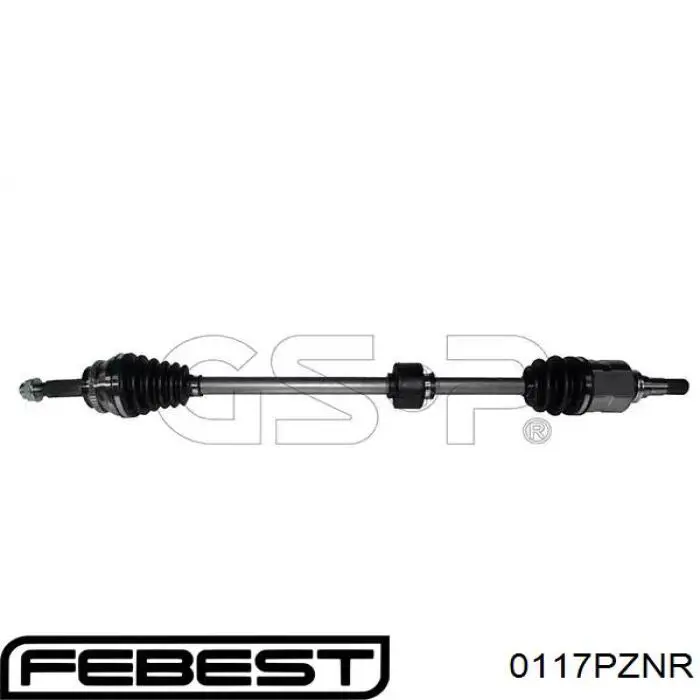 Пильник ШРКШ зовнішній Febest 0117PZNR