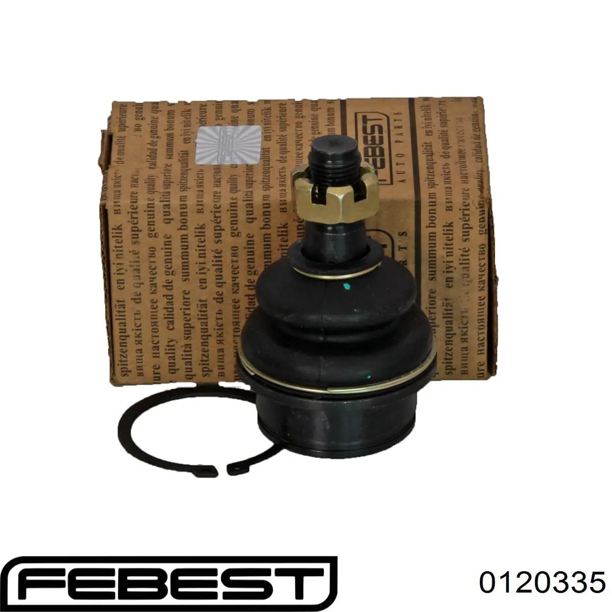Кульова опора, нижня 0120335 Febest