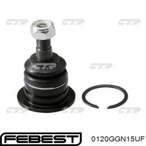 Купити 0120GGN15UF Febest Кульова опора, верхня