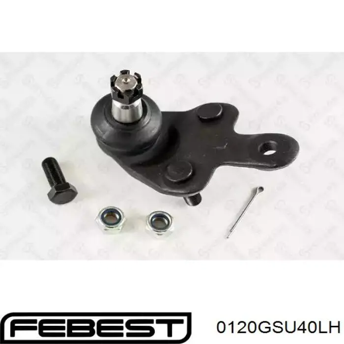 Кульова опора, нижня, ліва 0120GSU40LH Febest