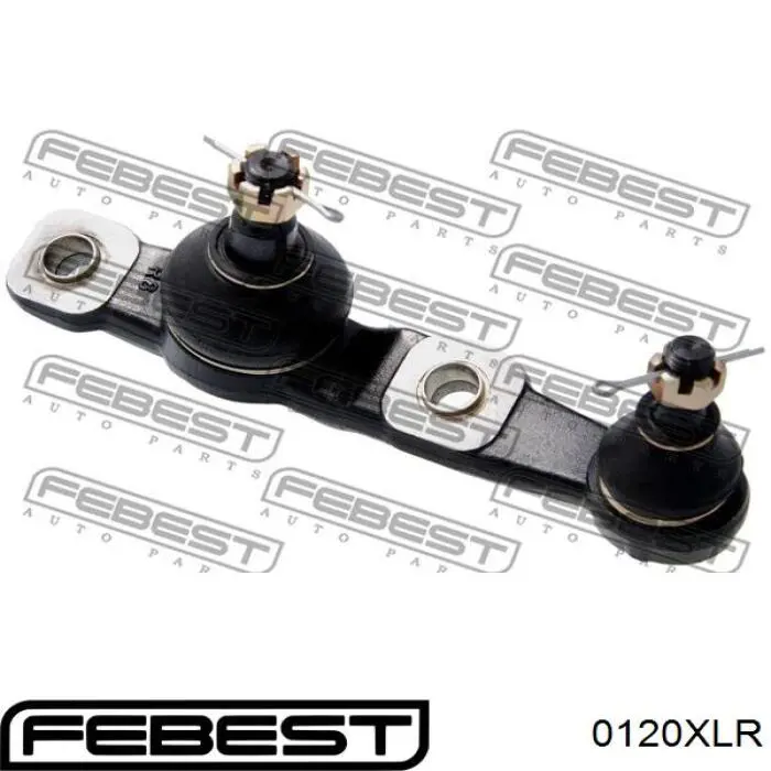 Кульова опора, нижня, права Febest 0120XLR ціна, від 23.34 USD