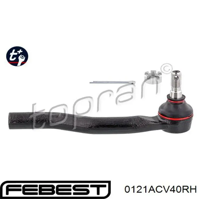 Рульовий наконечник 0121ACV40RH Febest