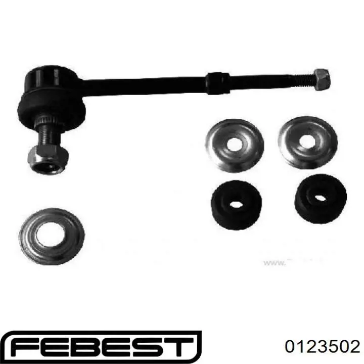 Стійка стабілізатора, заднього Febest 0123502