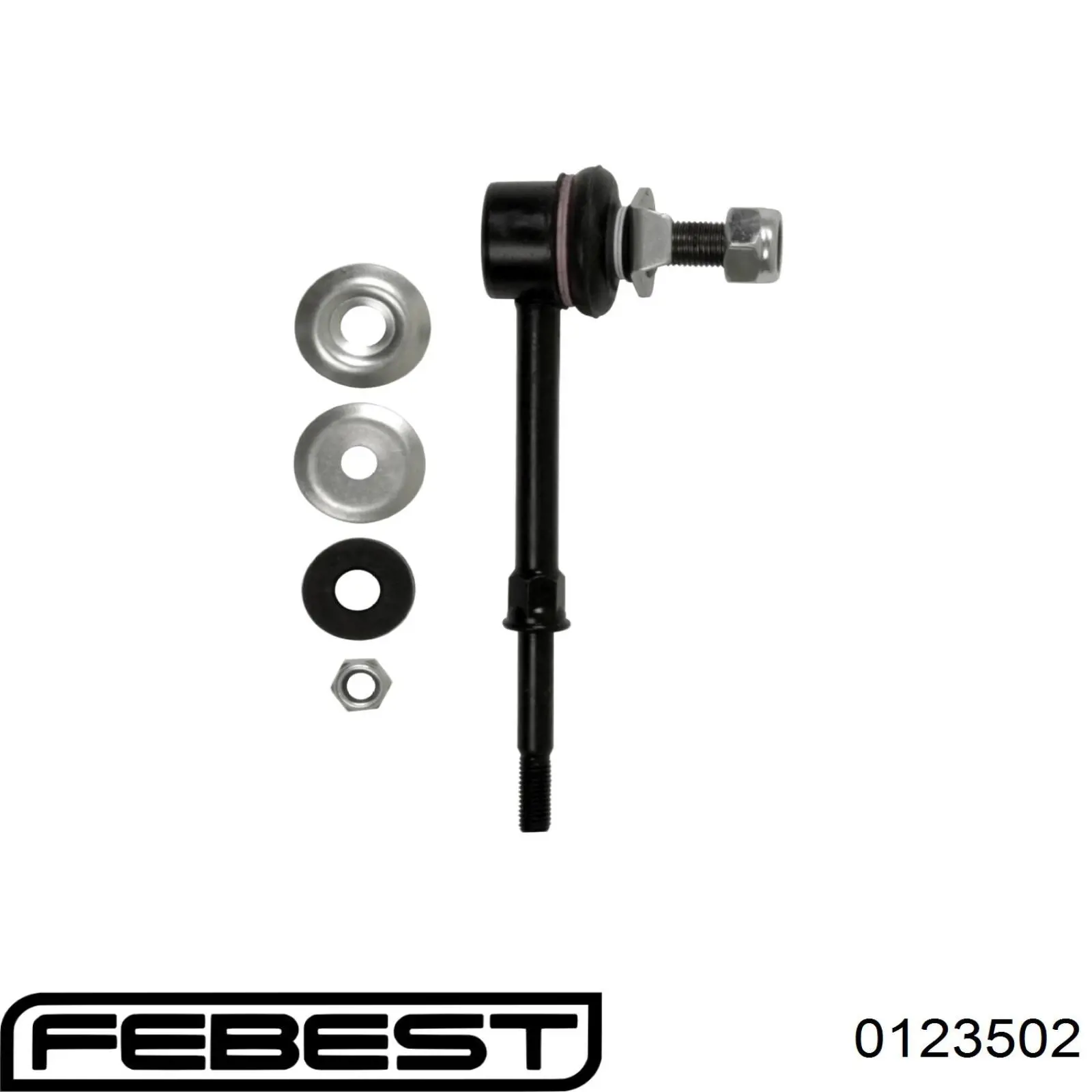 Купити 0123502 Febest Солдатик стабілізатора, заднього