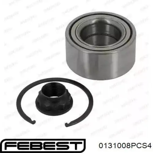 Гайка маточини передньої Febest 0131008 ціна, від 3.17 USD