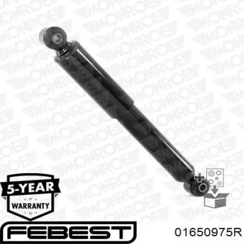 Амортизатор задній Febest 01650975R ціна, від 34.15 USD