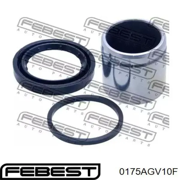 Ремкомплект супорту гальмівного переднього Febest 0175AGV10F ціна, від 22.80 USD