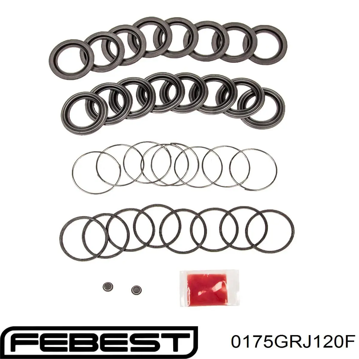 Купити 0175GRJ120F Febest Ремкомплект переднього супорту