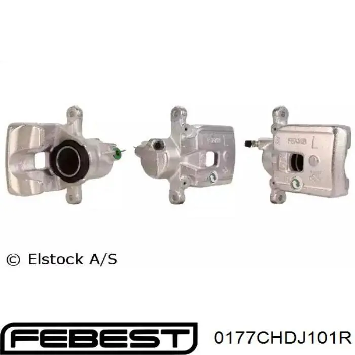 Купити 0177CHDJ101R Febest Скоба супорту заднього