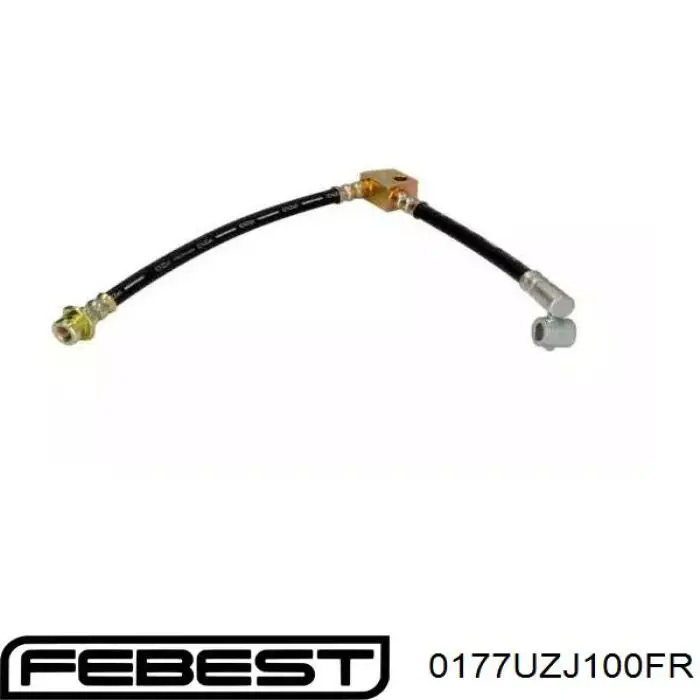 Супорт гальмівний, передній, правий Febest 0177UZJ100FR