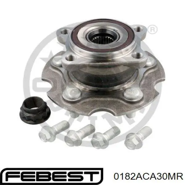 Купити 0182ACA30MR Febest Підшипник ступиці колеса