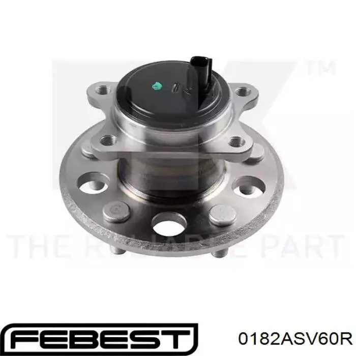 Маточина задня ліва 0182ASV60R Febest