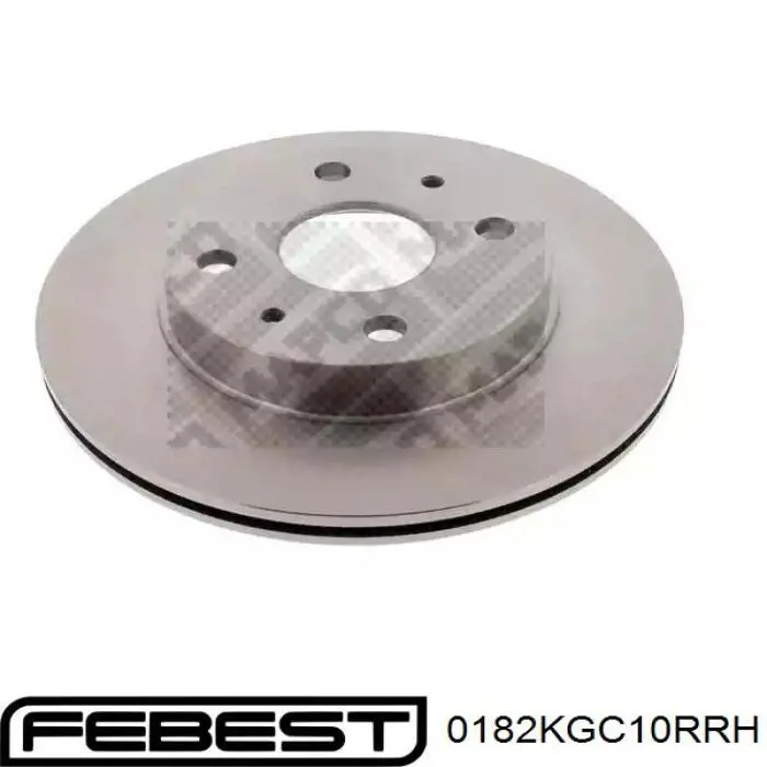 Задня маточина 0182KGC10RRH Febest