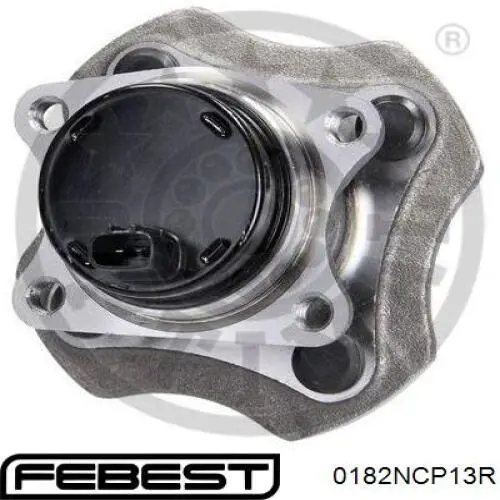 Задня маточина 0182NCP13R Febest