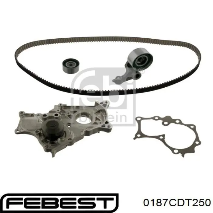 Купити 0187CDT250 Febest Натяжний ролик