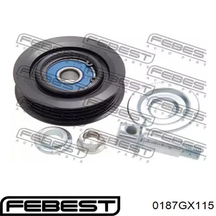 Купити 166200W016 Toyota Натяжний ролик