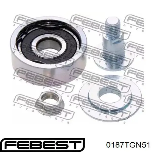 Купити 0187TGN51 Febest Натяжний ролик