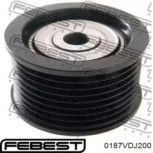Ролик приводного ременя, паразитний Febest 0187VDJ200 ціна, від 31.07 USD