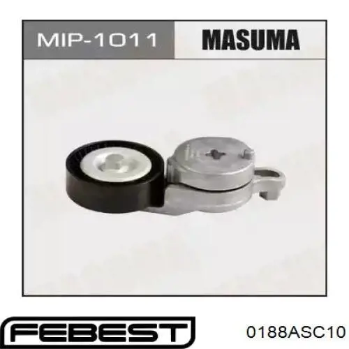 Купити 0188ASC10 Febest Ролик приводного ременя, паразитний