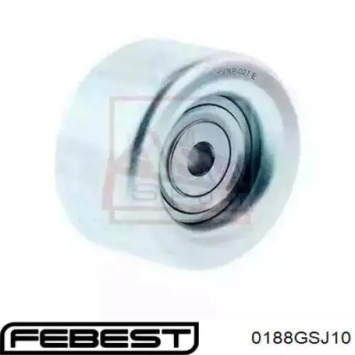 Купити 0188GSJ10 Febest Ролик приводного ременя, паразитний