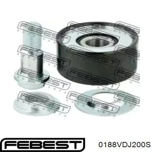 Ролик приводного ременя, паразитний 0188VDJ200S Febest