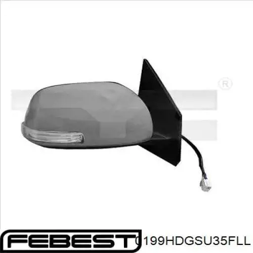 Купити 0199HDGSU35FLL Febest Петля водійських дверей
