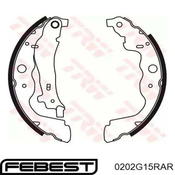 Купити 4406000Q0E Nissan/Infiniti Задні колодки