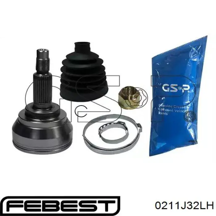 ШРКШ внутрішній, передній, лівий 0211J32LH Febest