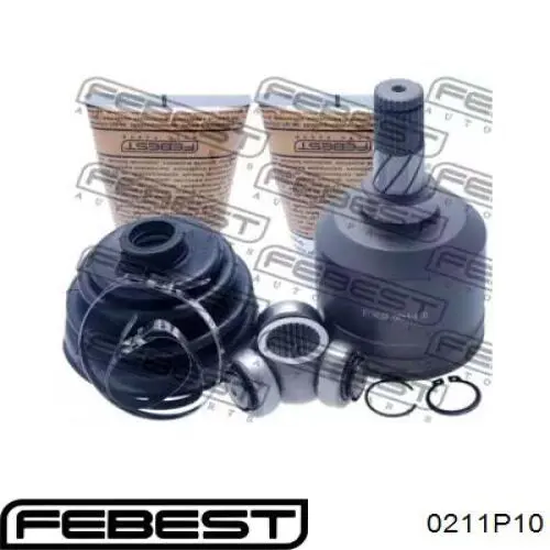 Купити 0211P10 Febest Граната внутрішня, передня, ліва
