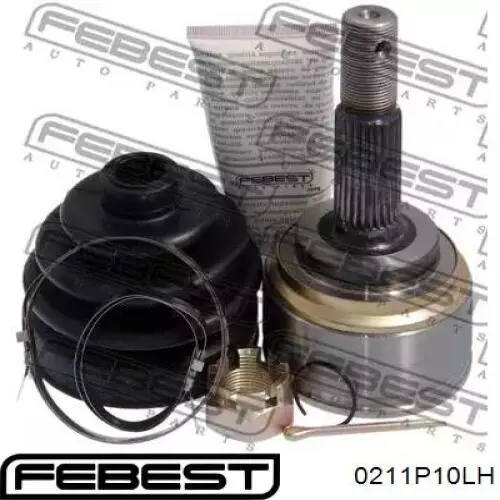 Купити 0211P10LH Febest Граната внутрішня, передня, ліва
